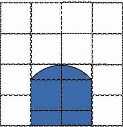 4m x 4m ProFast-8 Goal Crease (13.2ft x 13.2ft)